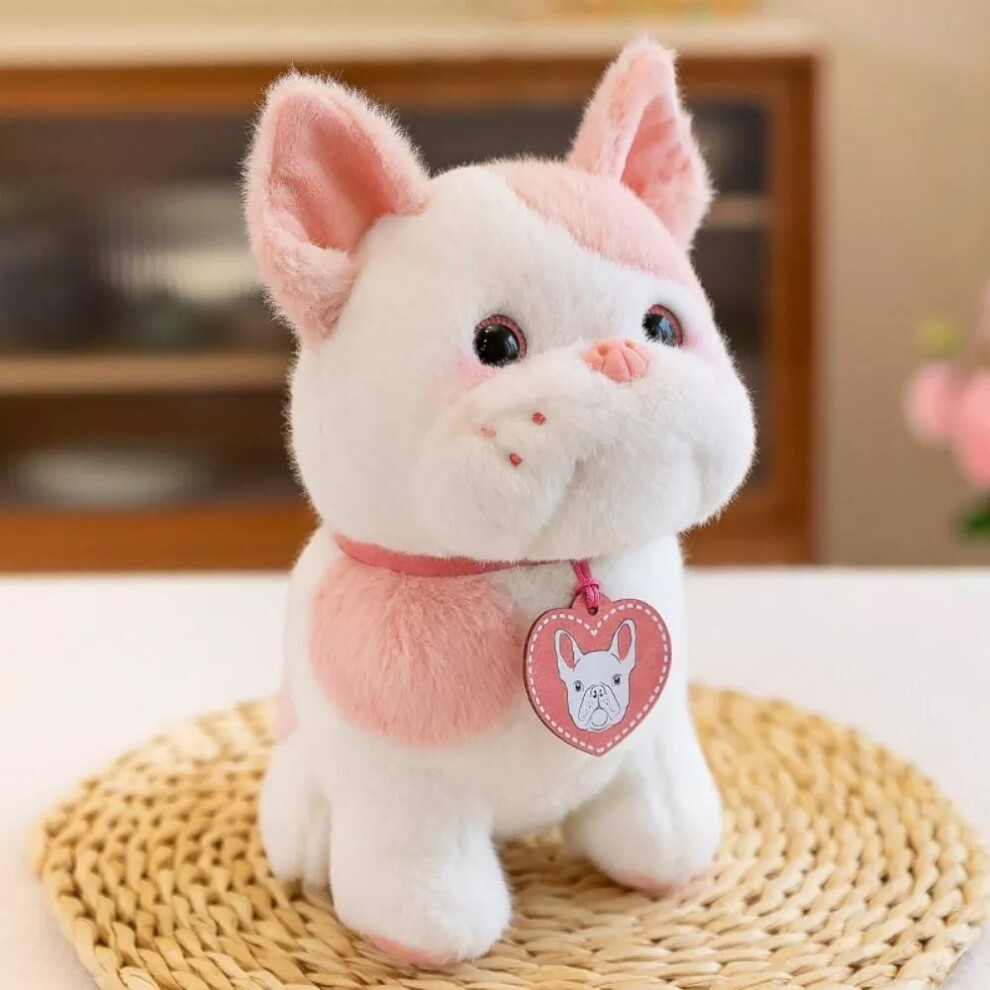 (pink) Pendant Toys Puppy Plush Toys Puppy Stuffed Toy Labrador Dolls Bulldog Dolls-image-OPC-PDWRV9N-NEW