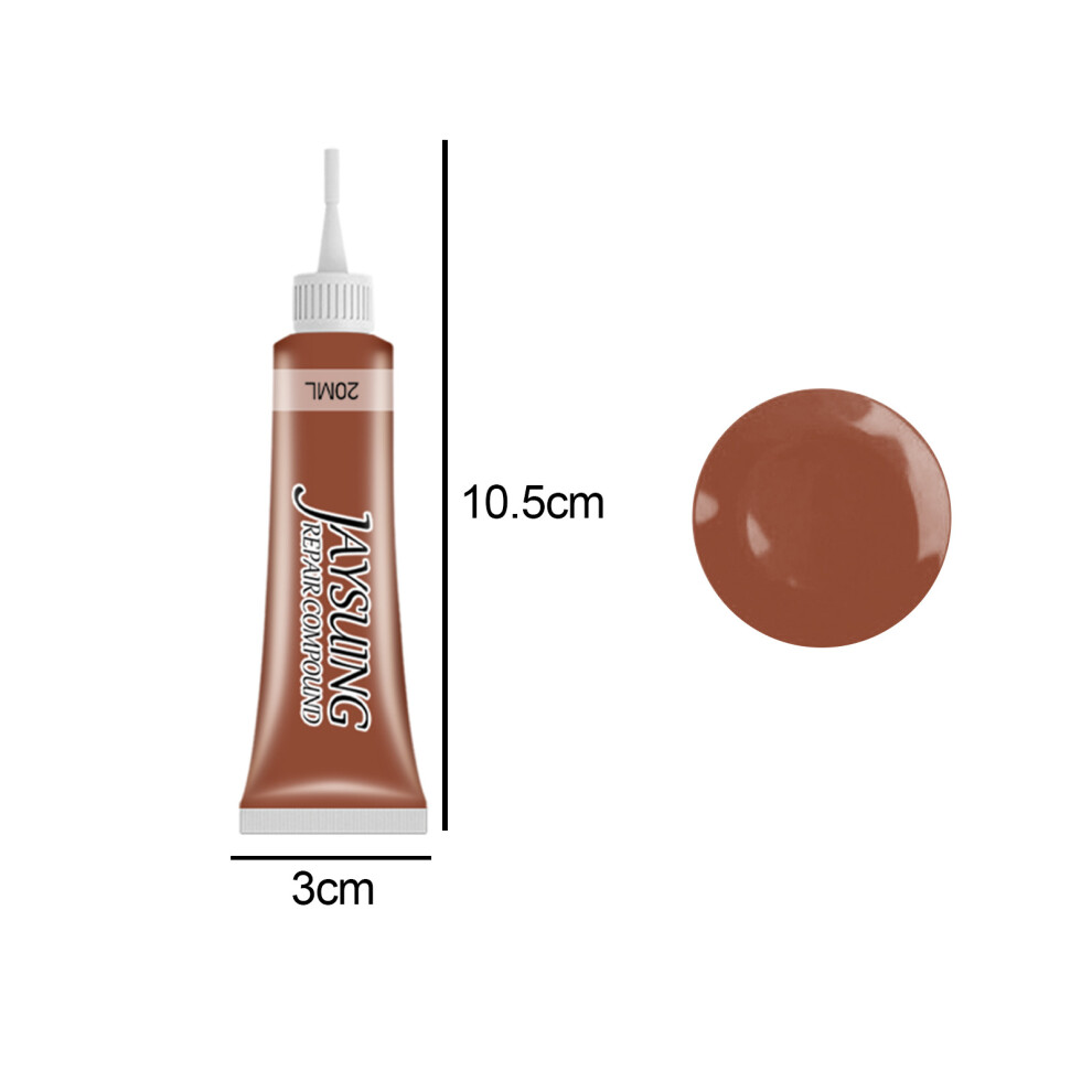 (Walnut color) Leather color replenishing paste Leather coat and shoe dye Car leather seat leather renovating and replenishing color