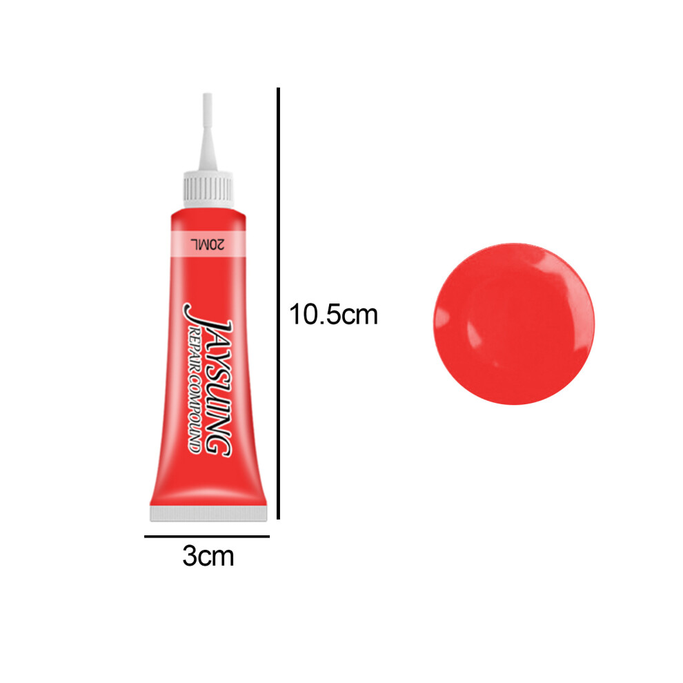 (Red) Leather color replenishing paste Leather coat and shoe dye Car leather seat leather renovating and replenishing color