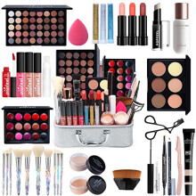 Professional Makeup Kit for Women Full Kit, Multipurpose All in One Makeup Gift Set with Eyeshadow Lipstick Concealer Blush Mascara Eyeliner Face