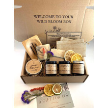 Handmade Vegan Skincare Set, Luxury Shower & Body Hamper, Spa Box, Sustainable Birthday Gift, Cruelty Free, Pamper, Present for Her, Self Care, Gift