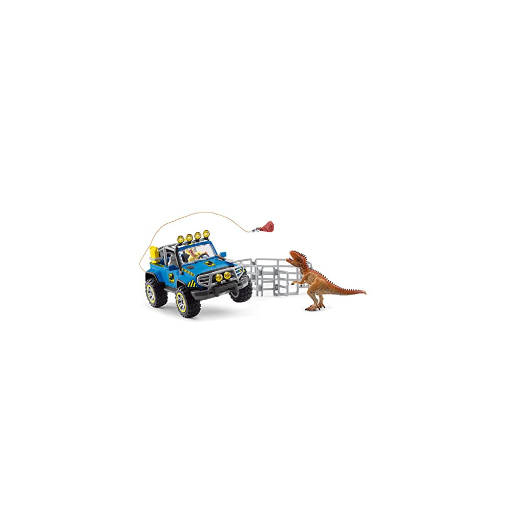 41464n Off-road vehicle with dino outpost Dinosaurs Toy Playset for children aged 4-12 Years