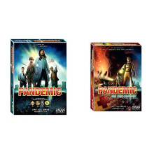 Z-Man Games Pandemic and Pandemic On The Brink Expansion Pack Bundle