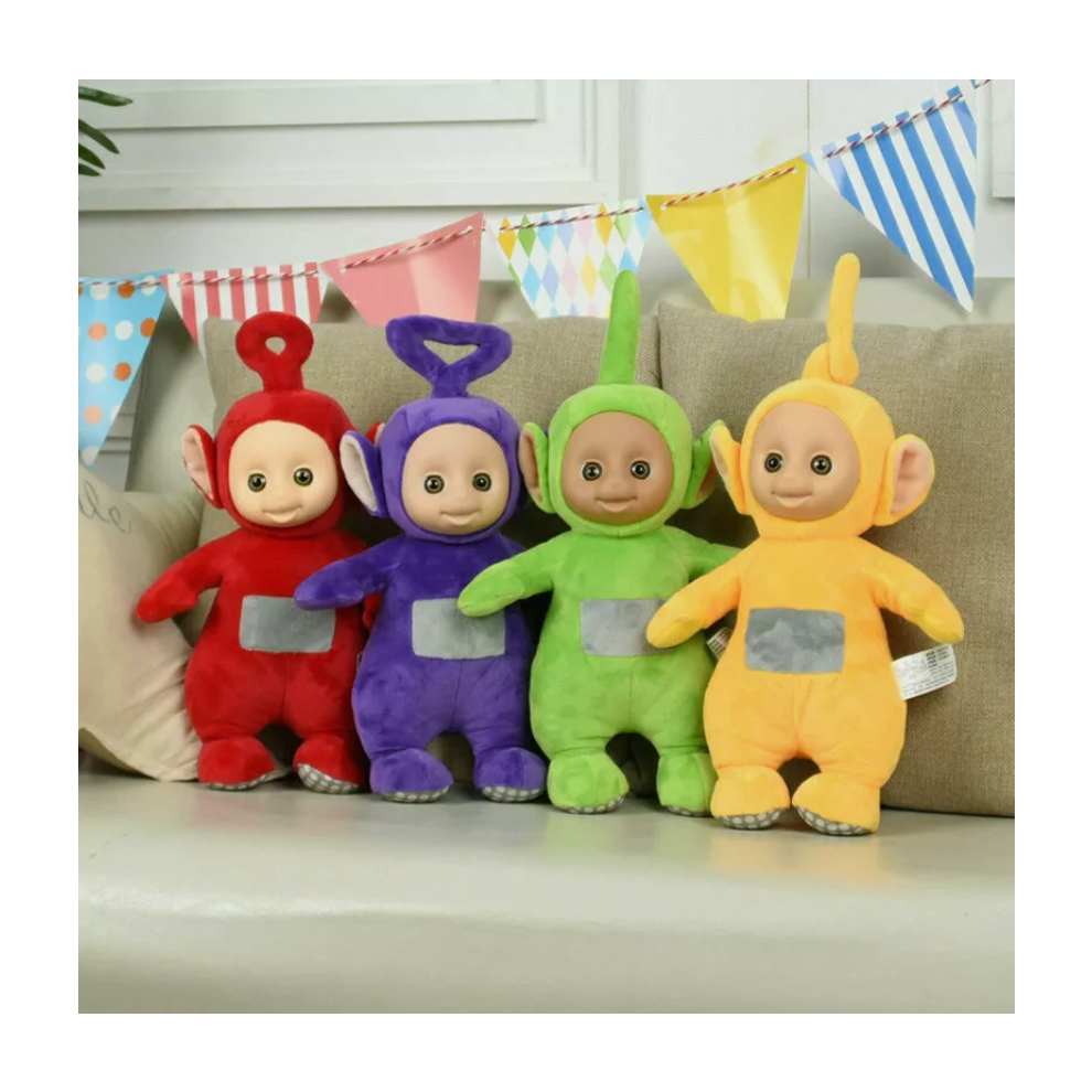 (Red) Teletubbies plush toys Laa Laala plush soft stuffed doll children Gifts 25CM