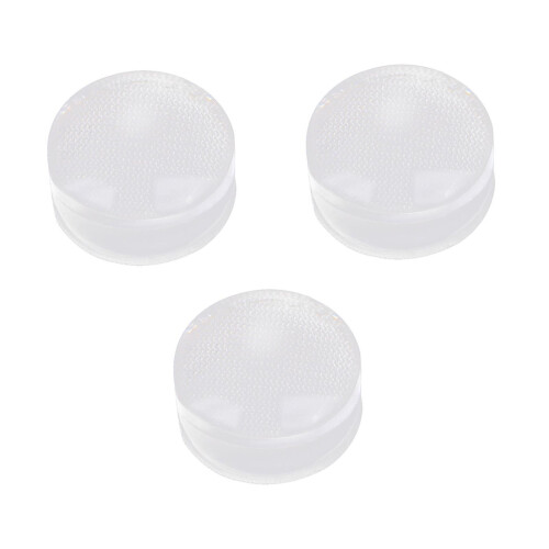 3pcs/set Nail Stamper Head Soft High Elasticity Silicone Nail Transfer Pattern Plate Replacement Stamp Tool For Manicure