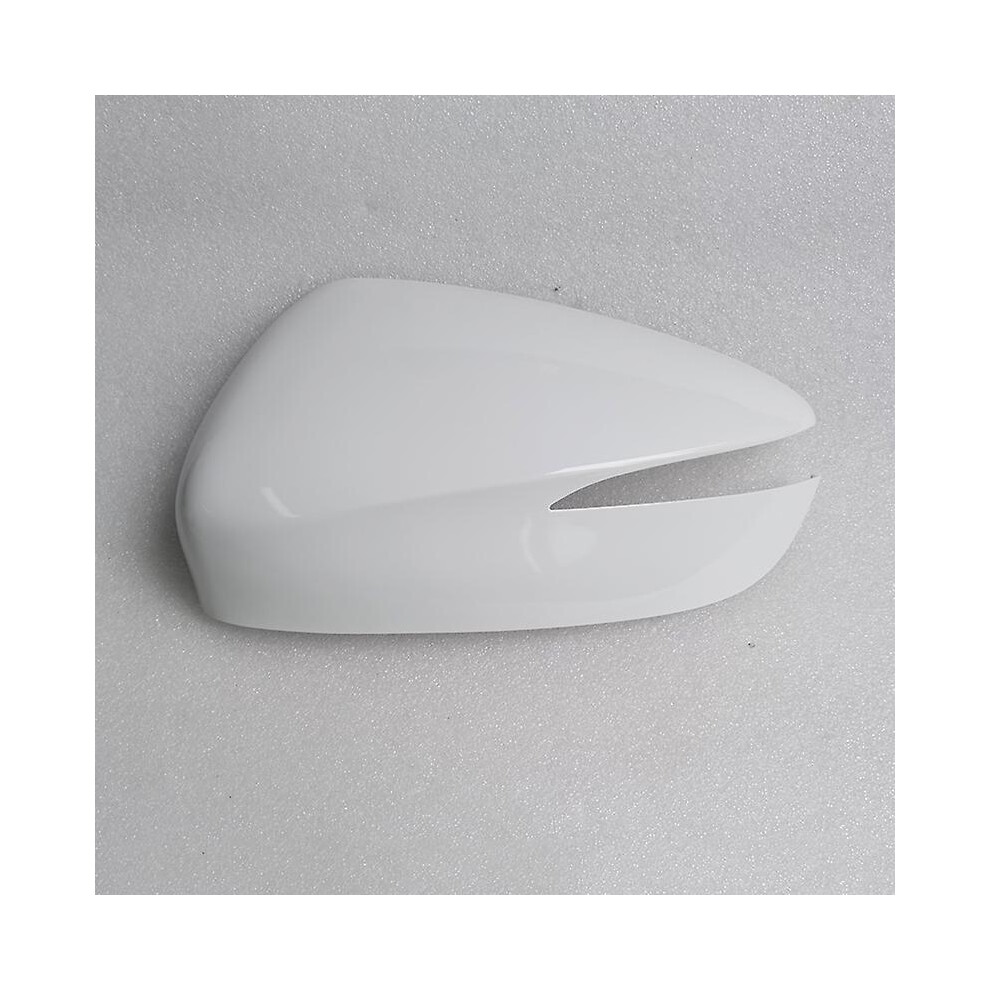 (L ) Accessories For Car Mazda Cx3 Cx-3 2013-2022 Rearview Mirror Cover Lid Case Shell White 3010291793649