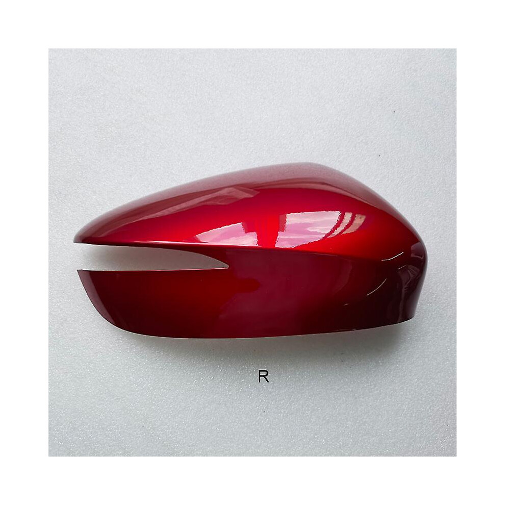 (R ) Accessories For Car Mazda Cx3 Cx-3 2013-2022 Rearview Mirror Cover Lid Case Shell Red 3010291793670