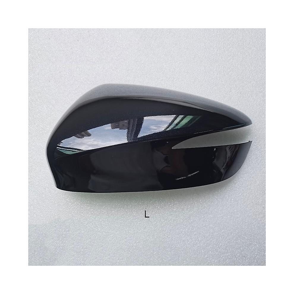 (L ) Accessories For Car Mazda Cx3 Cx-3 2013-2022 Rearview Mirror Cover Lid Case Shell Black 3010291793854