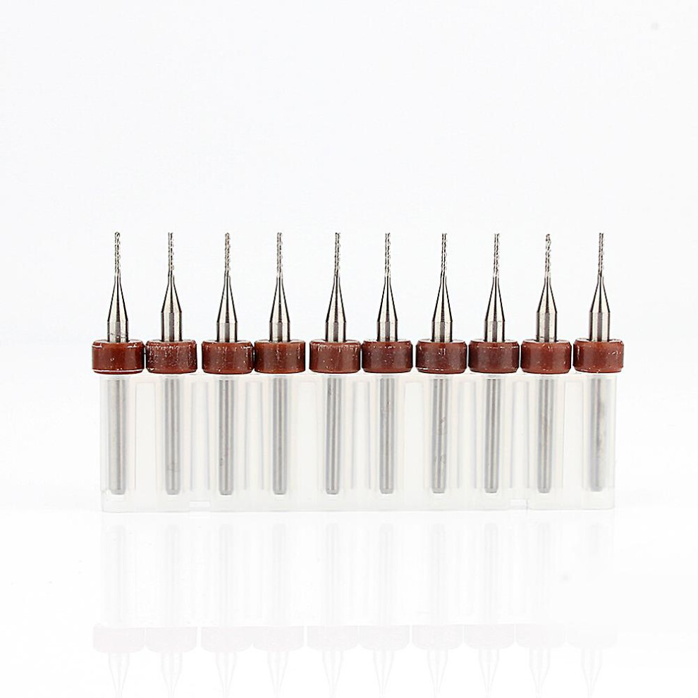 0.8mm Tungsten Steel Carbide Drill Bits for CNC/PCB Engraving