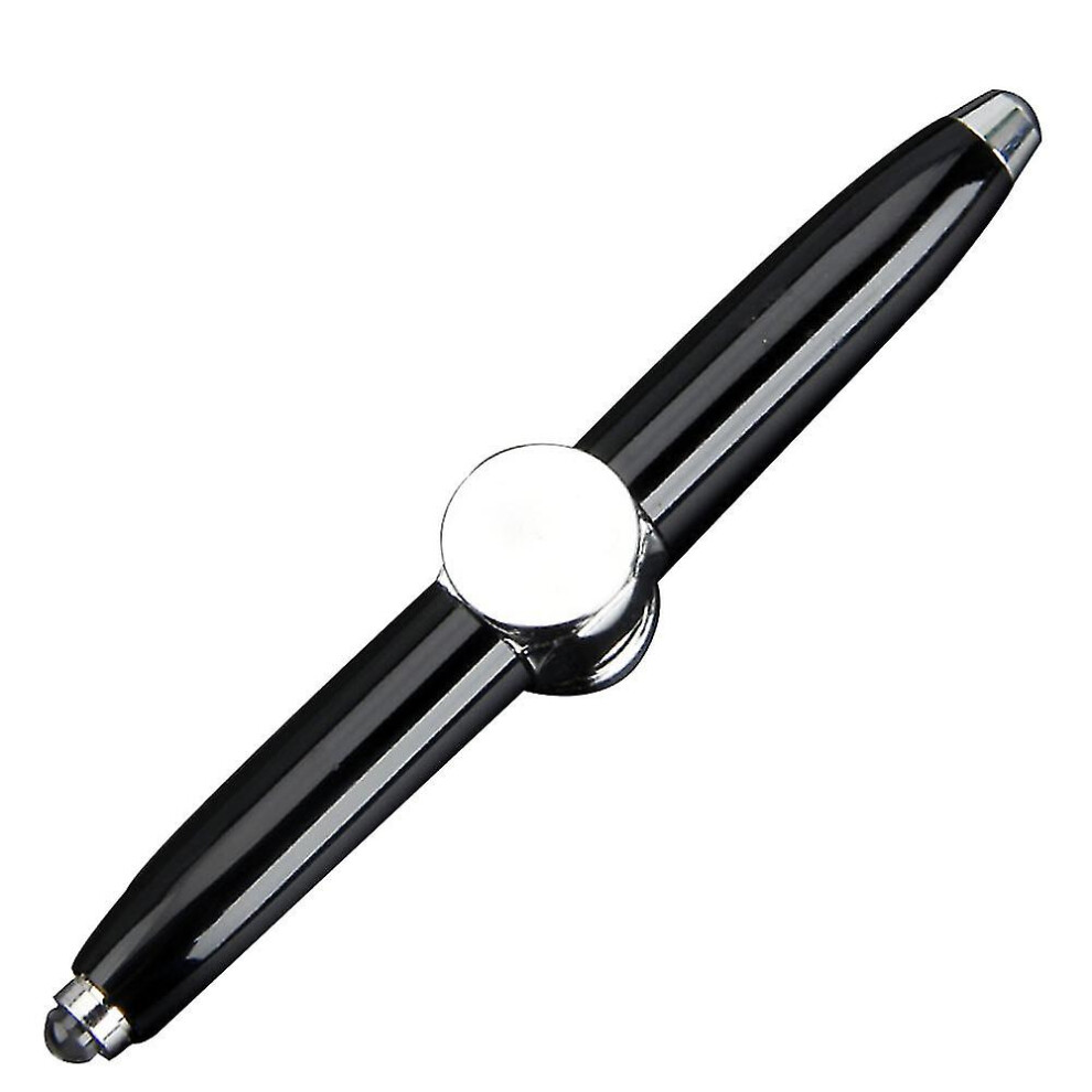 Finger Gyro Pen With Led To Help Adhd Stress Reducer Thinking Ballpoint Pen Gift Pen Light