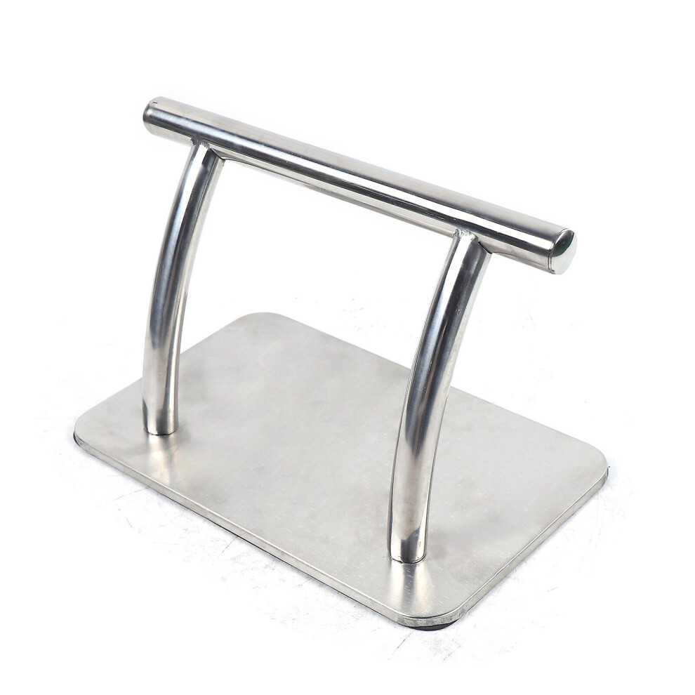 Salon Barber Stainless Steel Footrest For Barber Chair