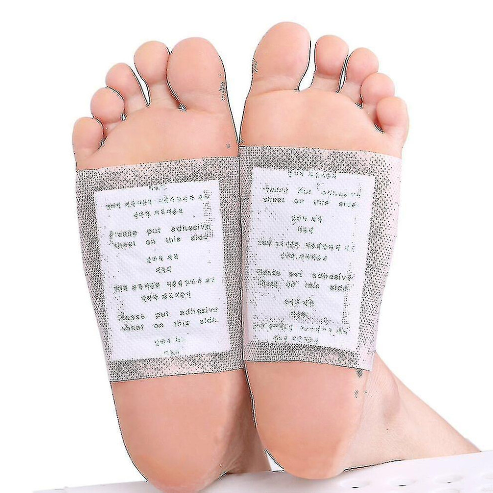 100 Pcs Detox Foot Patch Pads Detoxify Toxins Fit Health Care Detox Pa