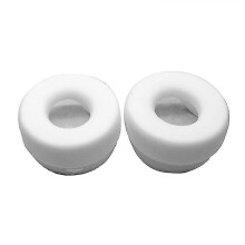 (White) 1 Pair Silicone Cushion Protective Cover Ear Pads for Beats Solo Pro Bluetooth Headphone