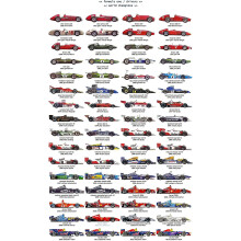 (Jigsaw Puzzles 1000/500/300 Pieces Assembling Picture Formula 1 Racing Car Blue Collage Art Living For Adults Children G) Jigsaw Puzzles 1000/500/300 Pieces Assembling Picture Formula 1 Racing Car Blue Collage Art Living For Adults Children Games Ed
