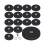 Rubber Coated Magnet Neodymium Magnet Base With Rubber Coating Anti Scratch Magnet (16pack) 1