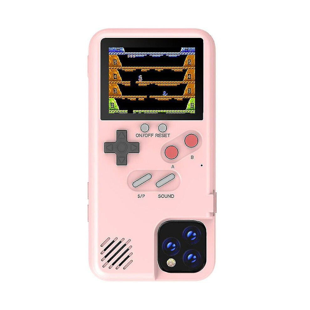 (, For Iphone 13 Pro) Playable Gameboy Case For Iphone 13 12 11 Pro Max Plus Retro Game Console Cover Pink 3010291807629