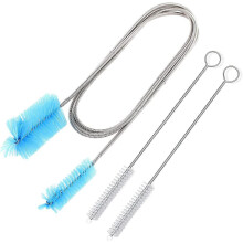 Cleaning Kit For Pellet Stove - 1.55 Meter Stainless Steel Extension, Maximum Curvature Of 90