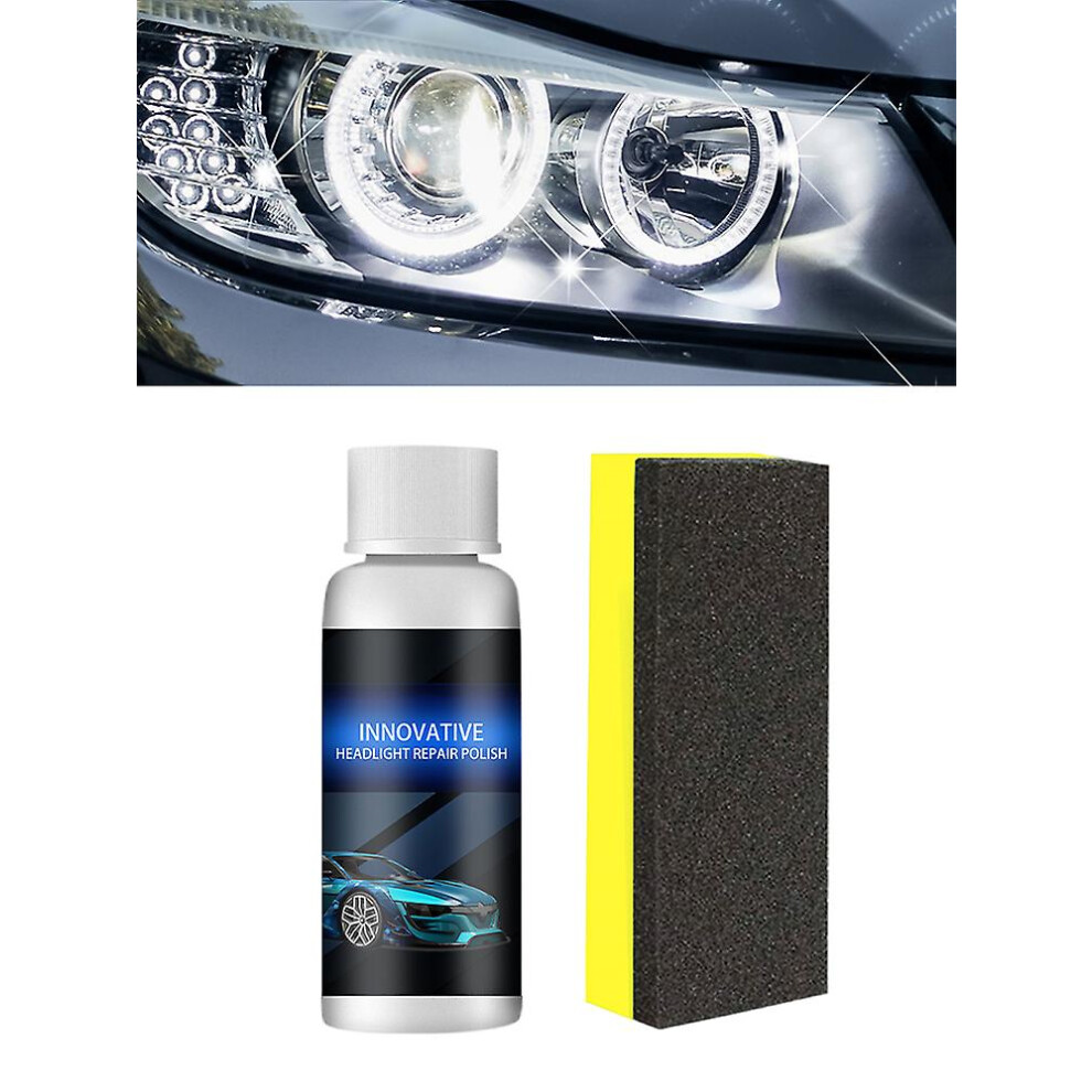 Innovative Car Headlights Polish Repair Fluid Liquid Scratch Lamp Renovation Kit Light 3010291809333