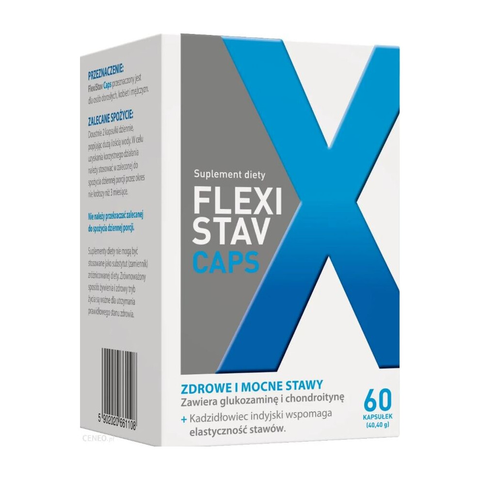 FlexiStav Caps 60 kap musculoskeletal system rebuilding joints anti-inflammatory