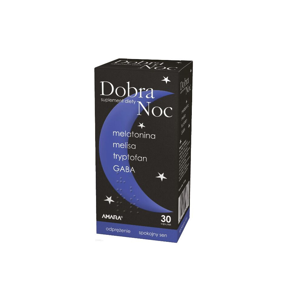 Dobra Noc 30 szt insomnia supplement relaxation Sleep disorders