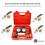 TU-21 Cylinder Leak Down Tester Compression Leakage Detector Red 5