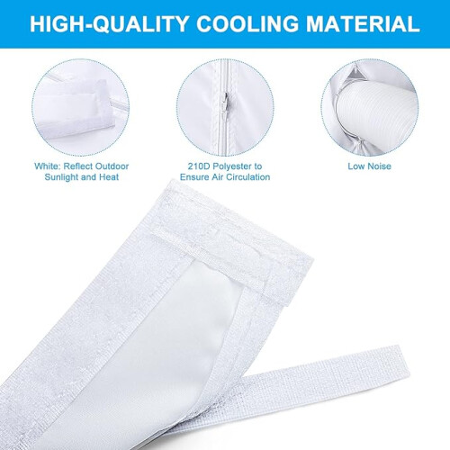 Window Sealing for Mobile Air Conditioners, Waterproof White 2