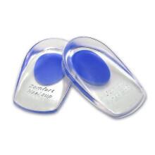 Gel Achilles Tendon Cup Height Increase Insoles For Heel Lifts