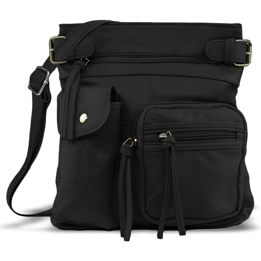 Genuine Leather Cross Body Bag - Super Soft