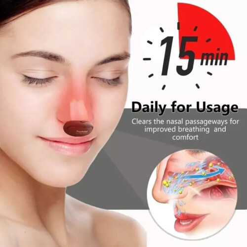 Red Light Nasal Therapy Rhinitis Reliever Device 1