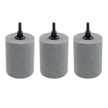 Pisces 3x Pond Airstone Short Cylinder 50x50mm