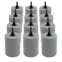 Pisces 12x Pond Airstone Short Cylinder 50x50mm