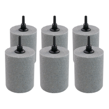 Pisces 6x Pond Airstone Short Cylinder 50x50mm