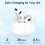 Airpod 3rd Generation Wireless Charging Case, Charger Case Replacement No Earbuds Include 6