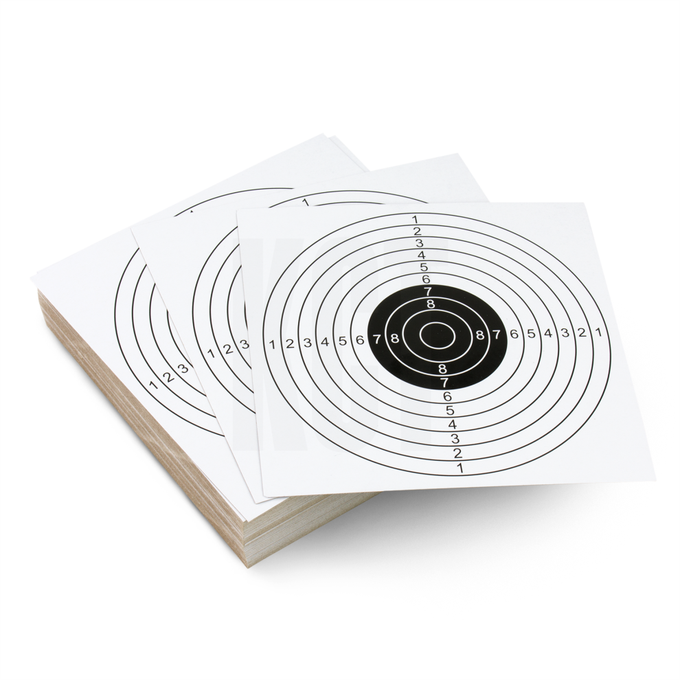 Kct 100X 14Cm Replacement Shooting Target Card Airsoft Air Gun Rifle