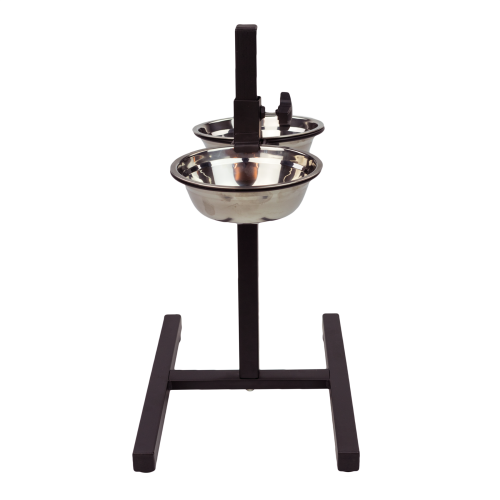 KCT KCT Adjustable Height Pet Dog Feeding Stand with 2 Bowls - Medium 2