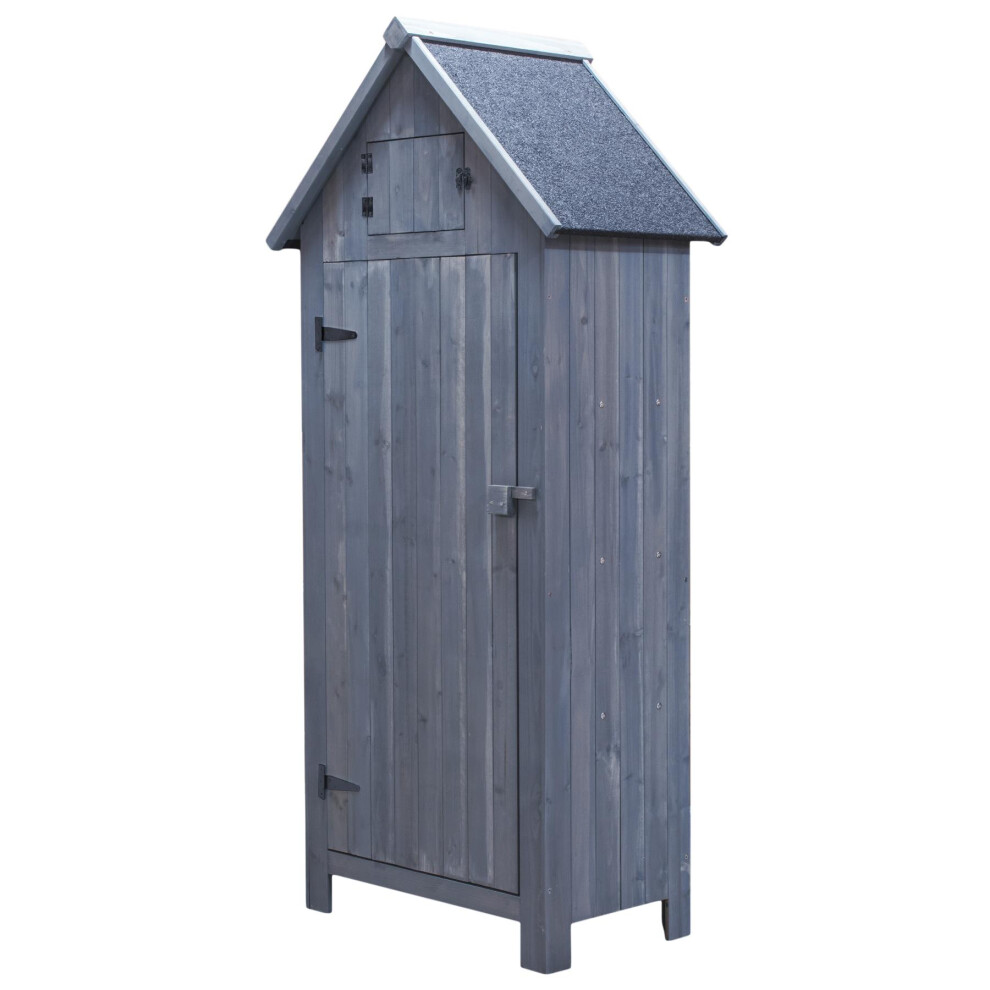 KCT Outdoor Apex Garden Storage Cupboard