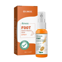 (30ml) Foot exfoliation spray, repair heel calluses and dead skin, prevent dryness and cracking, moisturizing foot care spray