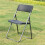 URBN Living (4) Rattan Effect Metal Folding Chairs Dining Bistro 5