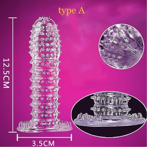 5pcs Sexy Condom With Wolf Teeth 1
