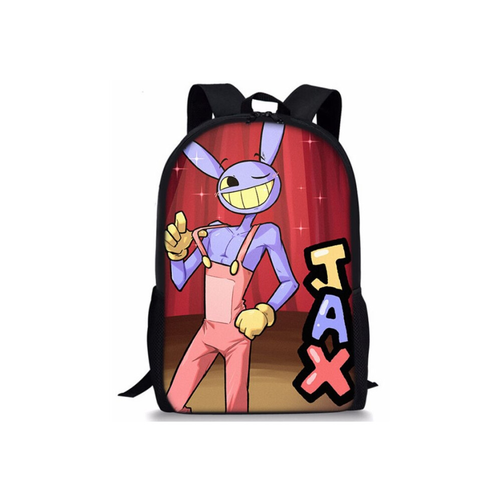 (G3-G2L) The Amazing Digital Circus Backpack Creative Cartoon Jax Pomni Anime Game School Bag Set Large-Capacity Laptop Mochila Kids Bag-image-OPC-PDWST5B-NEW
