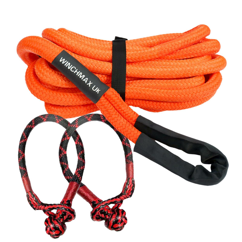 WINCHMAX 9m Kinetic Rope and Soft Shackle