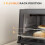 Homcom HOMCOM Mini Oven 9L Countertop Toaster Oven with Timer Control 750W Grey 4