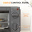 Homcom HOMCOM Mini Oven 9L Countertop Toaster Oven with Timer Control 750W Grey 6