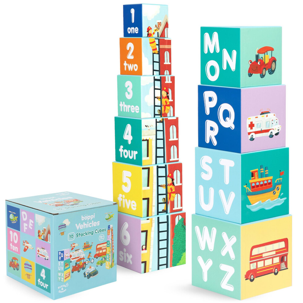 (Vehicles) boppi Stacking Cubes