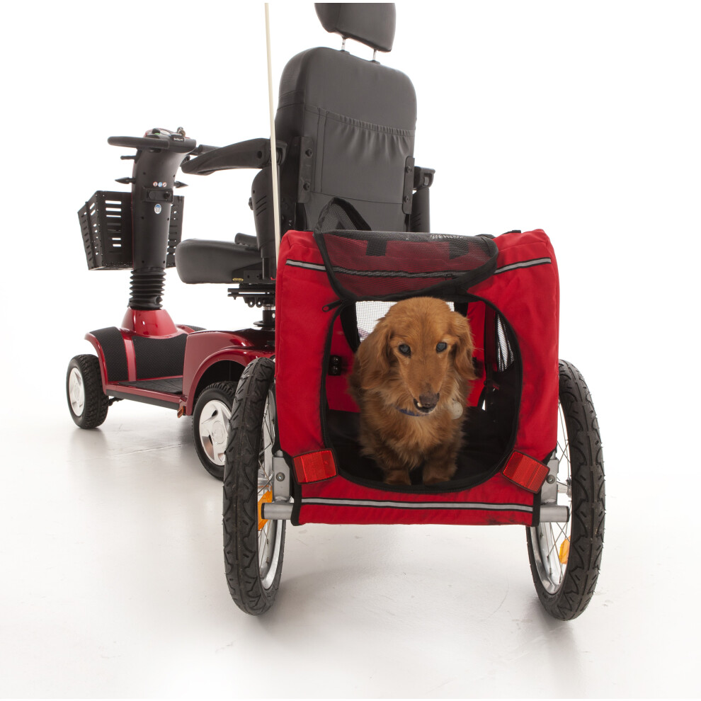 Monarch Dog Trailer for Mobility Scooters