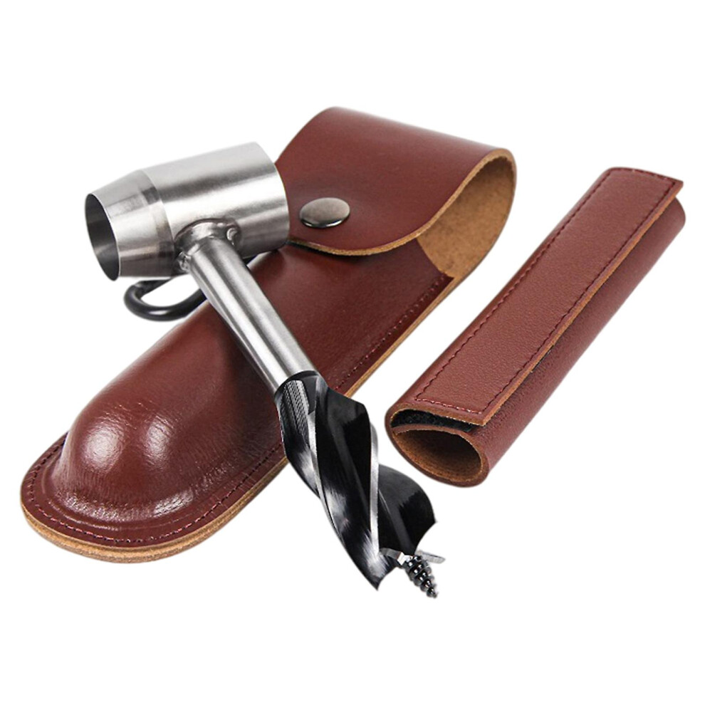 Multifunctional Survival Settlers Tool Bushcraft Hand Auger Wrench Wood Drill Peg And Manual Hole Maker Multittool