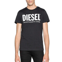 (Black, S) DIESEL T DIEGO LOGO Mens T Shirts Short Sleeved Casual Top Summer Cotton Tee NEW