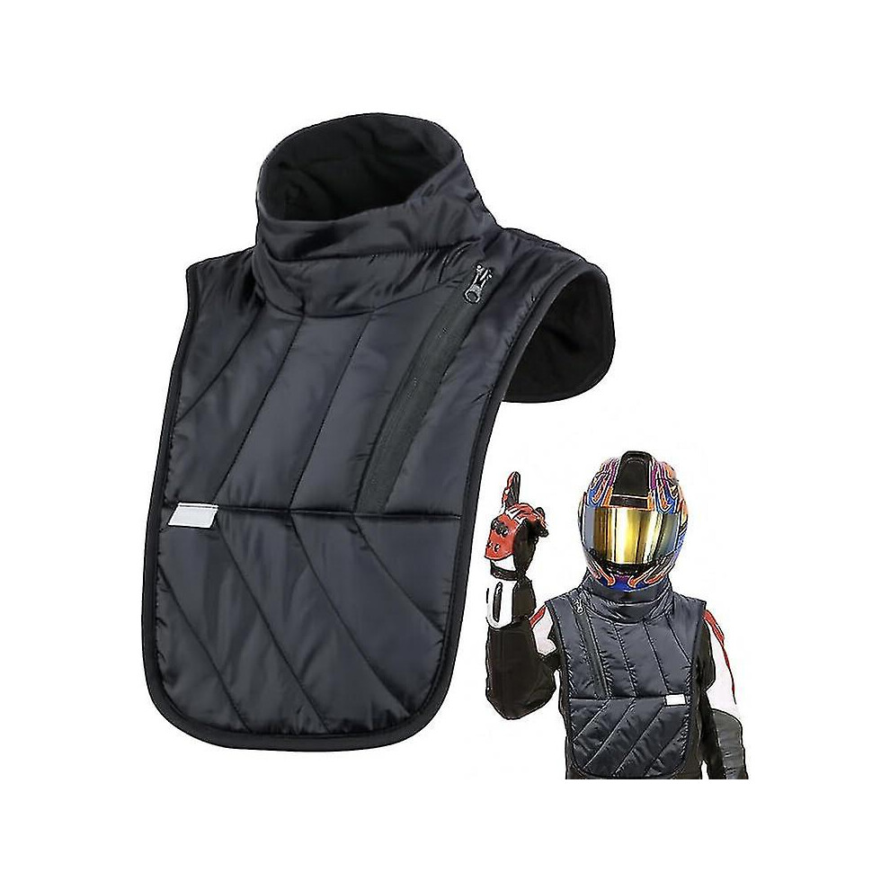 Neck Warmer, Motorcycle Shoulder Neck Warmer, Chest And Neck Warmer, Thermal Windproof Waterproof Neck Warmer Scarf Winter Gift
