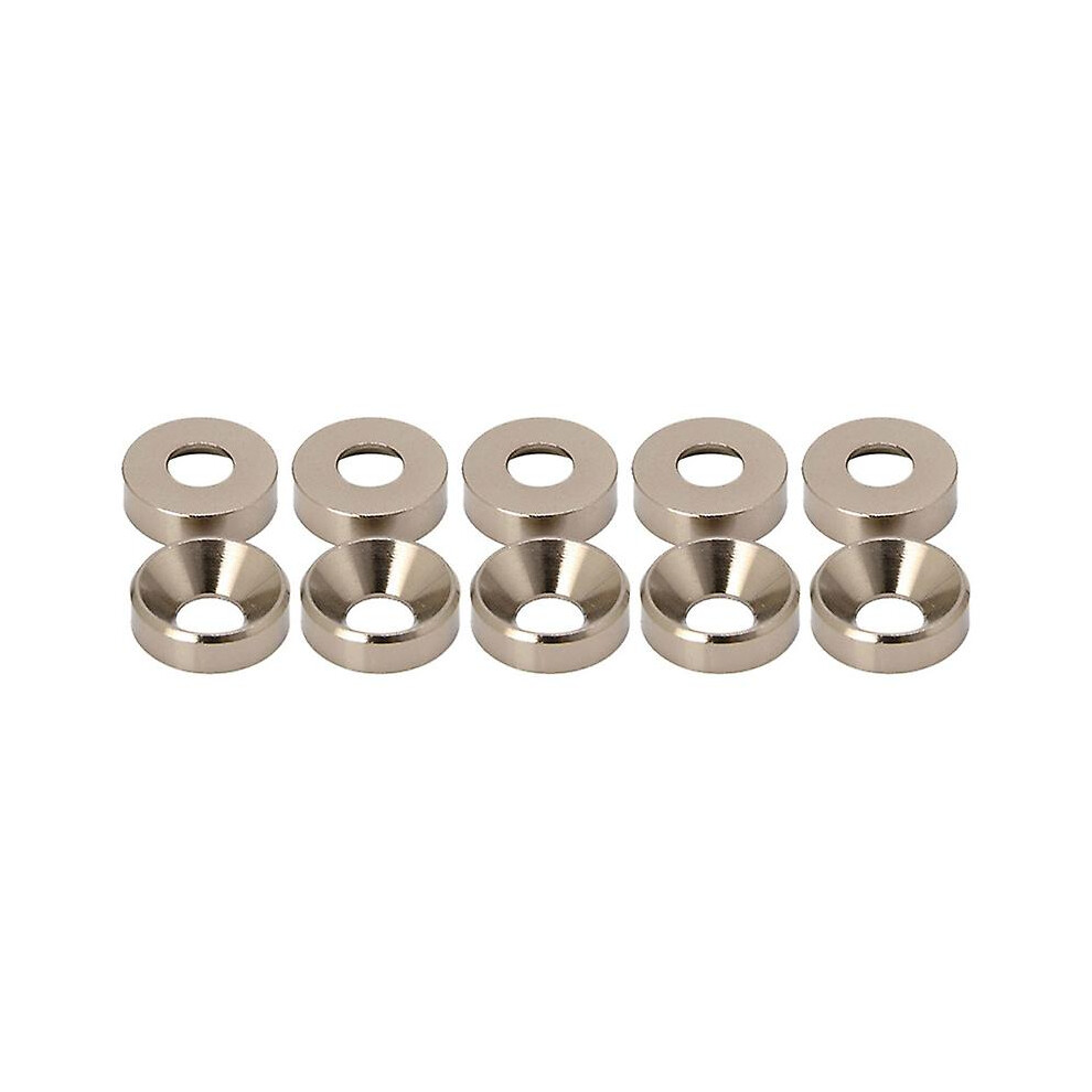 New Aluminum Alloy M5 Anodized Countersunk For Head Bolt Washers Gasket