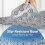 (Large ) Anti Slip Rubber Bath Mat Suction Cups Shower Mat 8